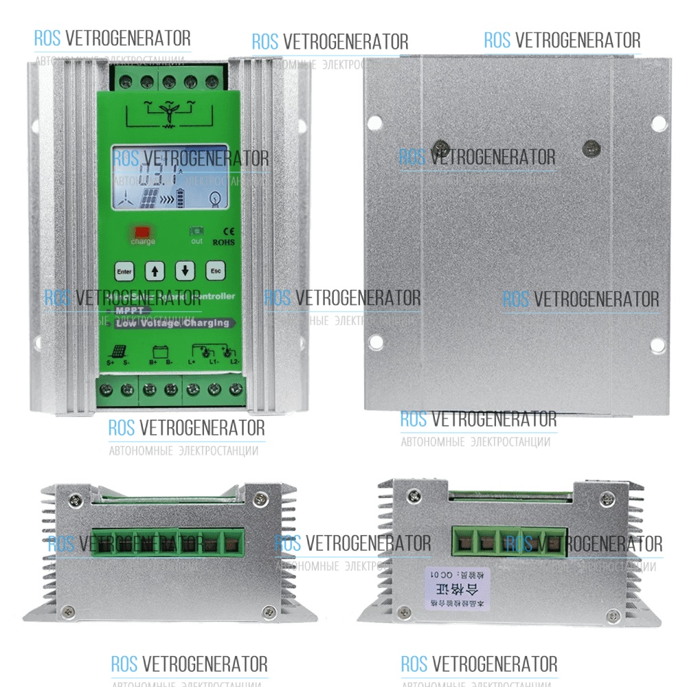 Контроллер заряда ветросолнечный RVK M800/800W купить в Москве по цене 26  379 руб