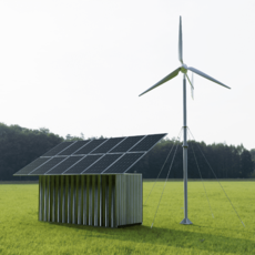 Ветросолнечная электростанция АТОН ВС-10 доступен на сайте
