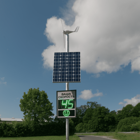 Автономный измеритель скорости ТЕМП-ВСС-01 на ветро-солнечной электростанции доступен на сайте  фото - 2